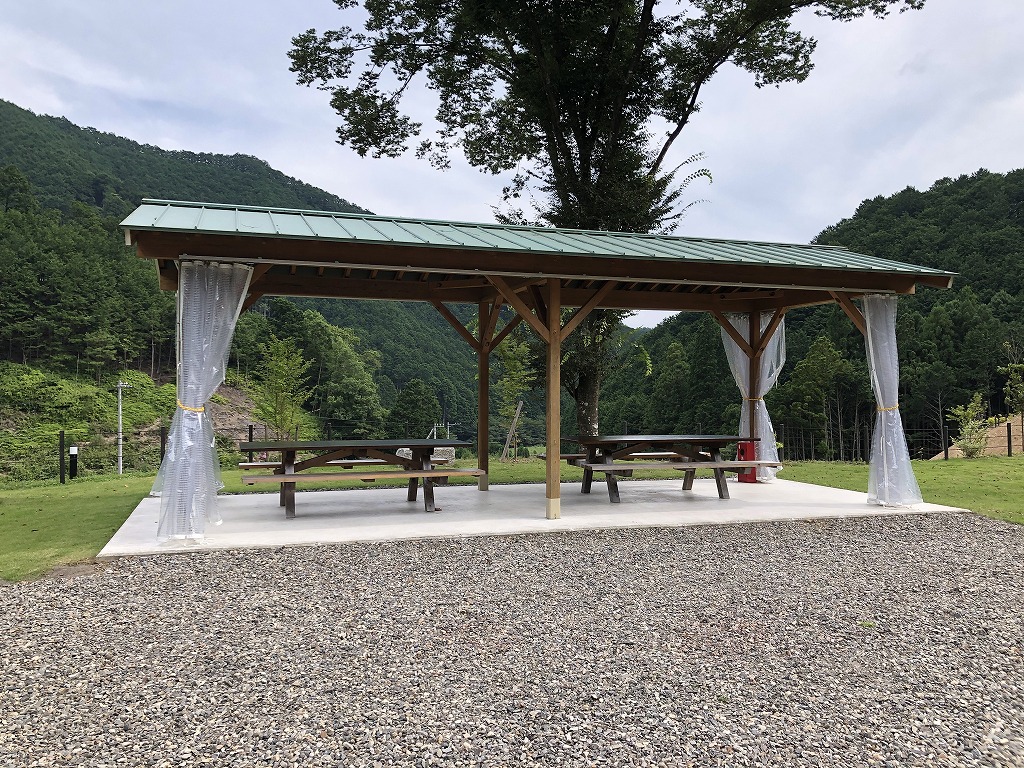 三重県北牟婁郡紀北町　BBQ場ビニールカーテン