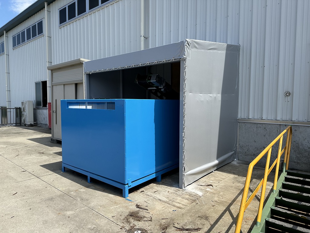 三重県多気郡多気町　工場内テントブース