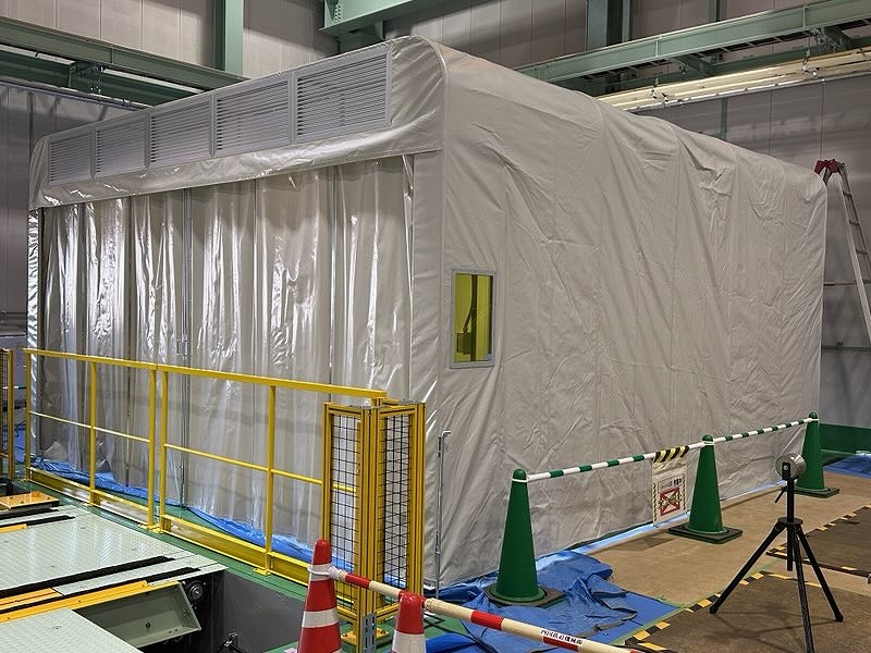 愛知県名古屋市　部品洗浄用ブース